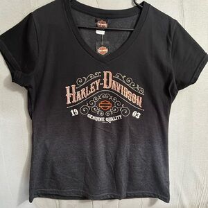 Harley-Davidson Black Graphic women’s Harley Davidson Top